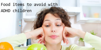 Food items to avoid with ADHD children