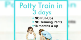 The 3-day potty training Method for kids and toddlers