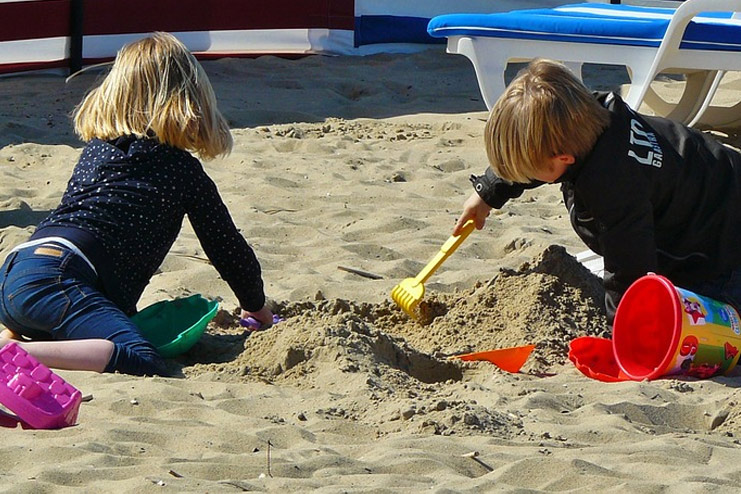 Playing-In-Sand-Box