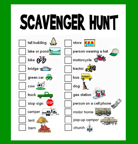 Car-Scavenger-Hunt