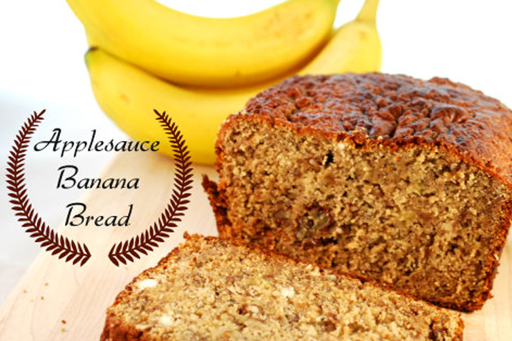 Banana-bread-recipe-with-applesauce