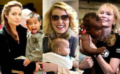 Celebrities-adopted-a-child