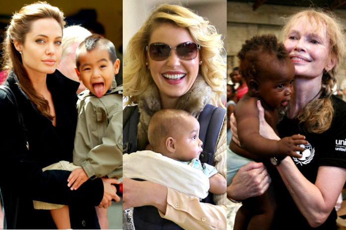 Celebrities-adopted-a-child