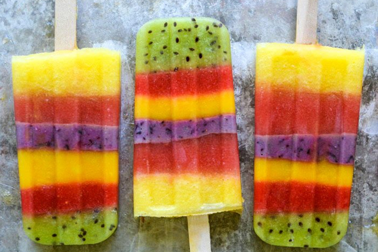 Fruit-Popsicles